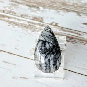 Austrian Pinolith Sterling Ring